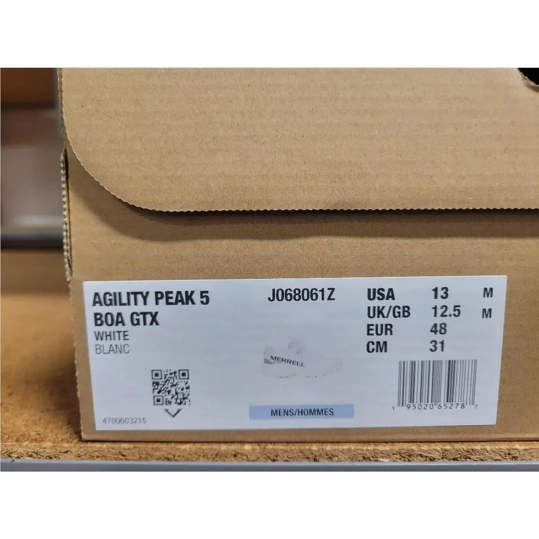 Merrell shoes - Merrell Agility Peak 5 BOA GTX - JO68061Z - White 10