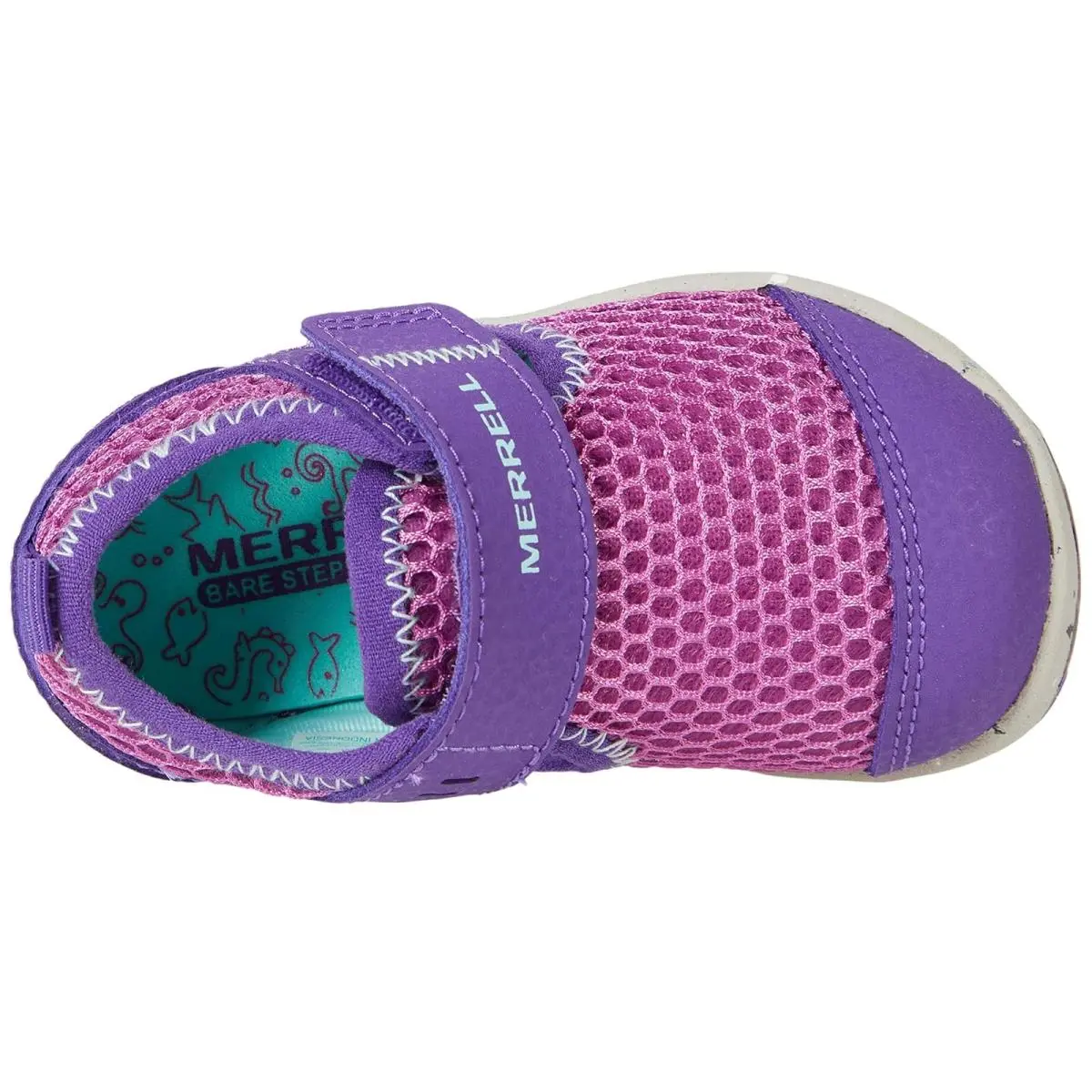 Merrell shoes - Purple/Turquoise Leather/Textile 6