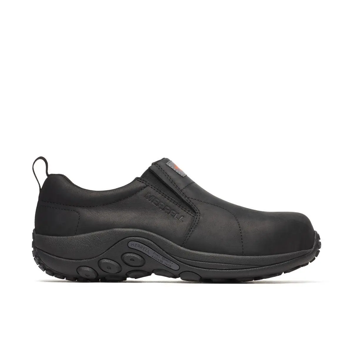 Merrell Men`s Moccasin Industrial Shoe Black 10.5 Black