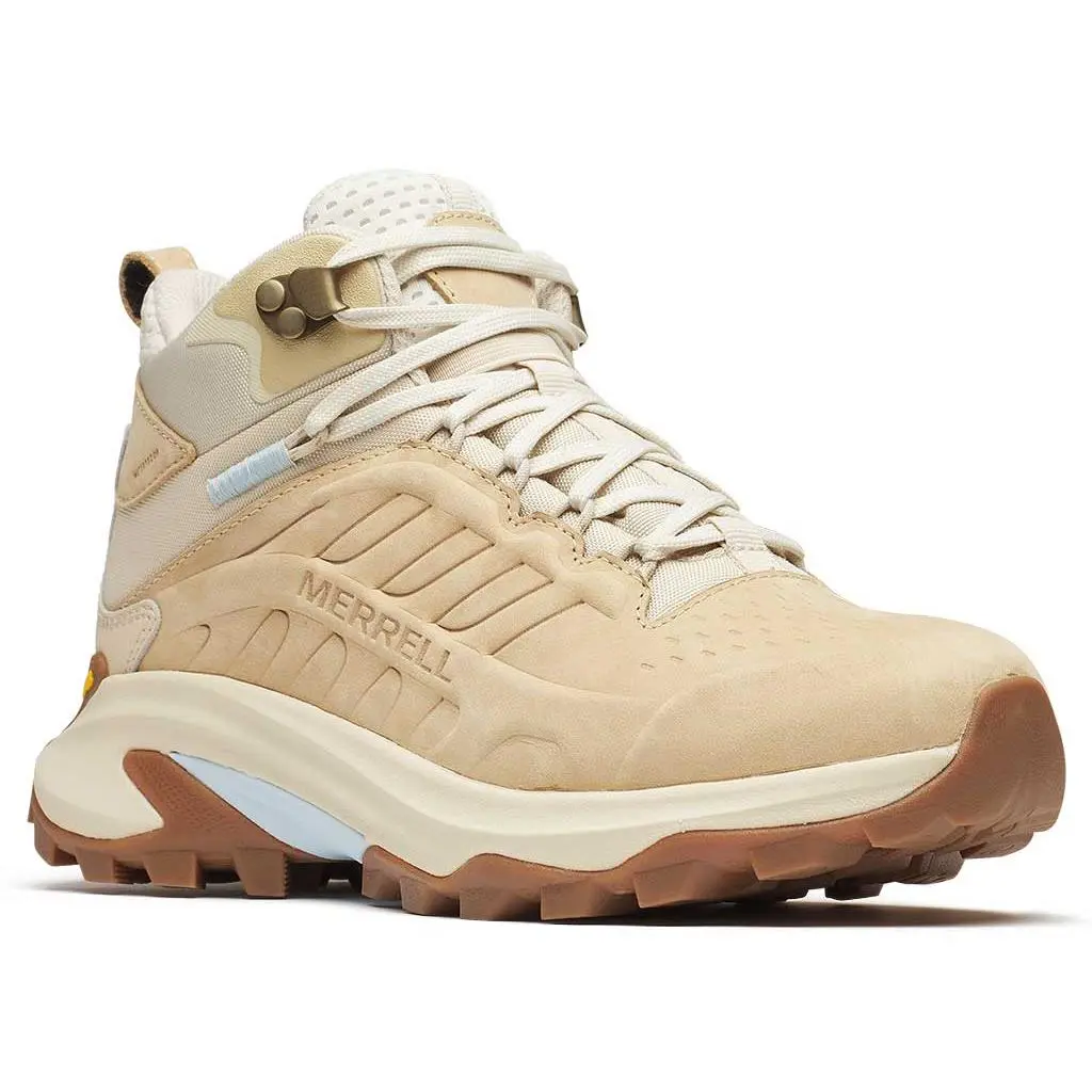 Merrell Women`s Moab Speed 2 Leather Mid Boots - Latte