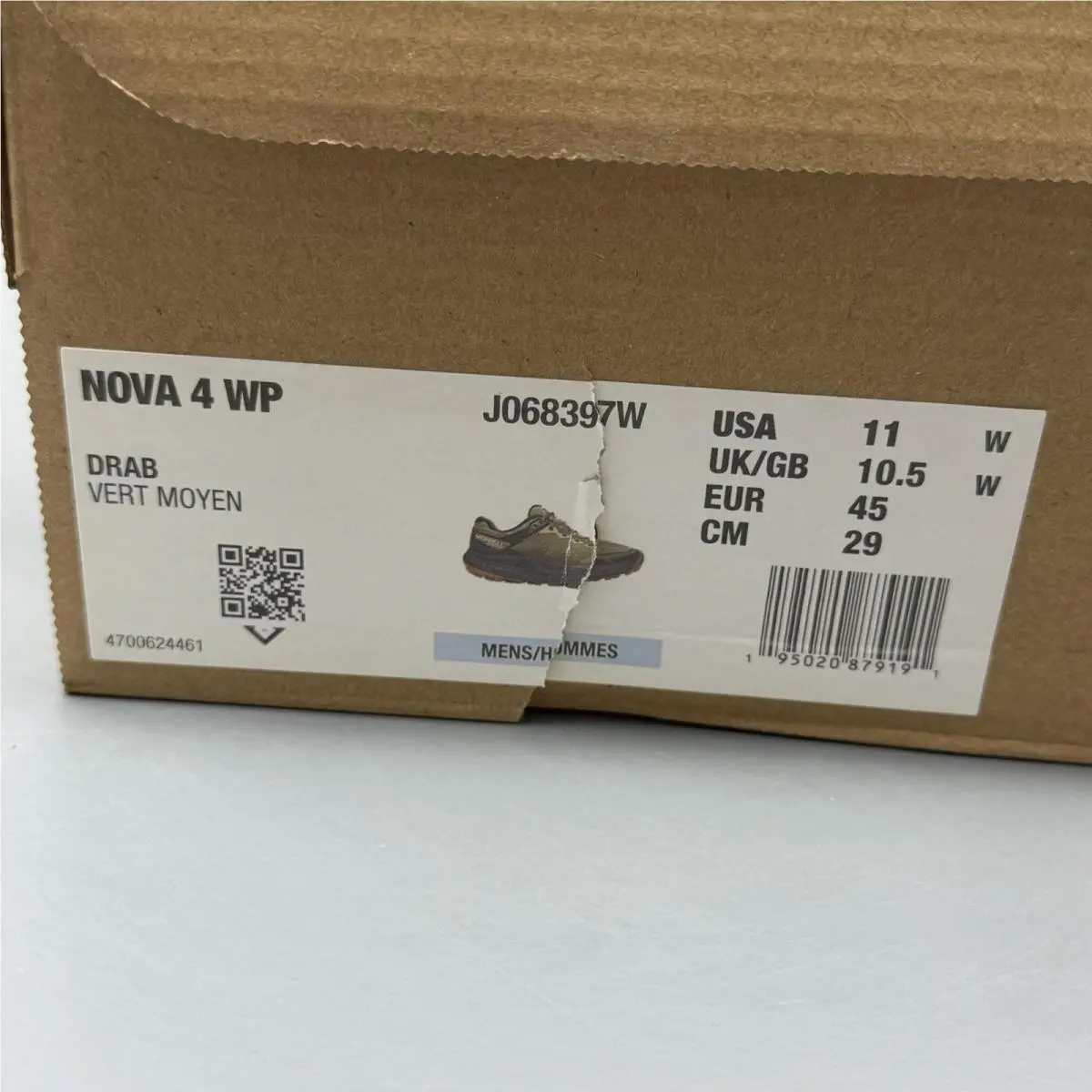 Merrell shoes - J003809Z - J068397W - Green (UPC: 0195020879191) 12