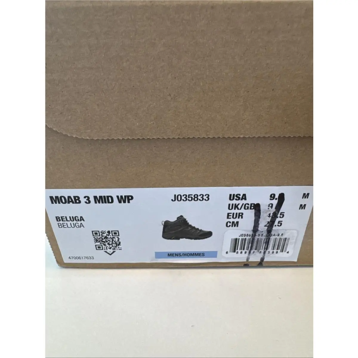 Merrell shoes - Merrell Moab 3 - Moab - J035833 - Beluga 9