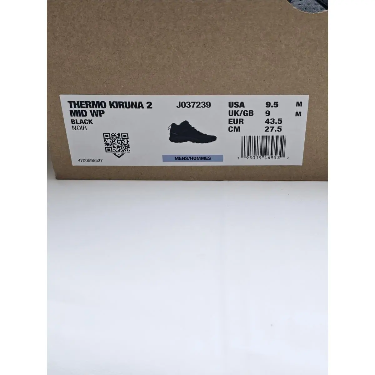 Merrell shoes - J037239 - J037239 - Black 0