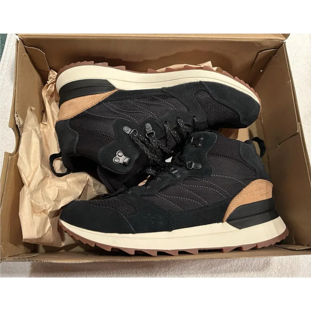 Merrell shoes - Alpine 83 SNKR Recraft - Alpine SNKR Recraft - Black 3