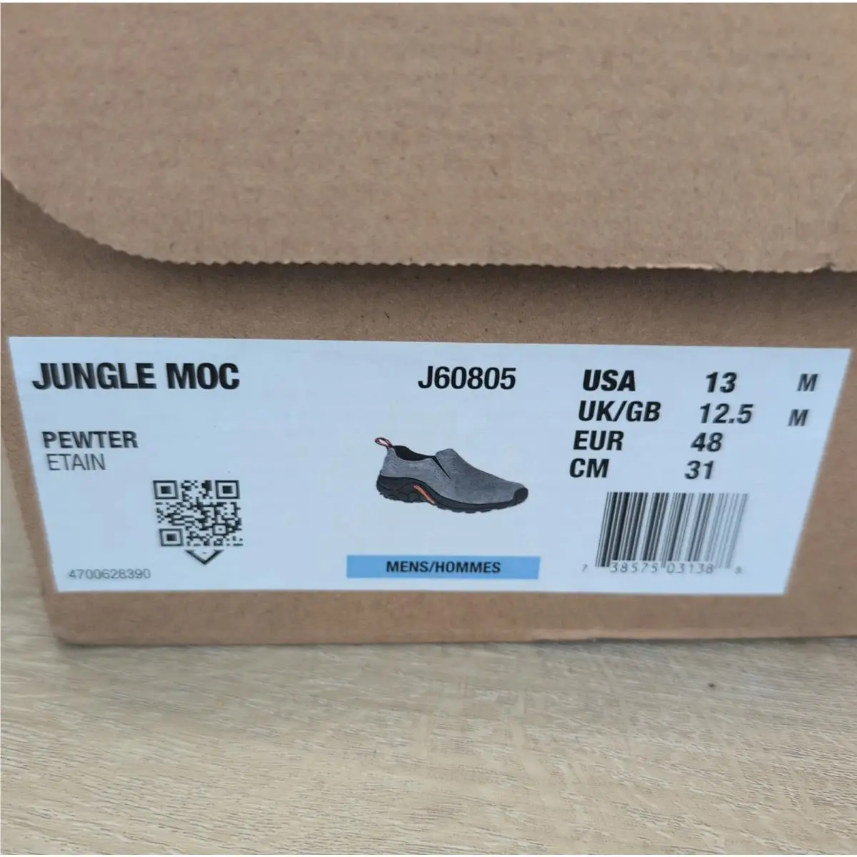 Merrell shoes - Merrell Jungle Moc - Jungle Moc - J60805 - Gray 0