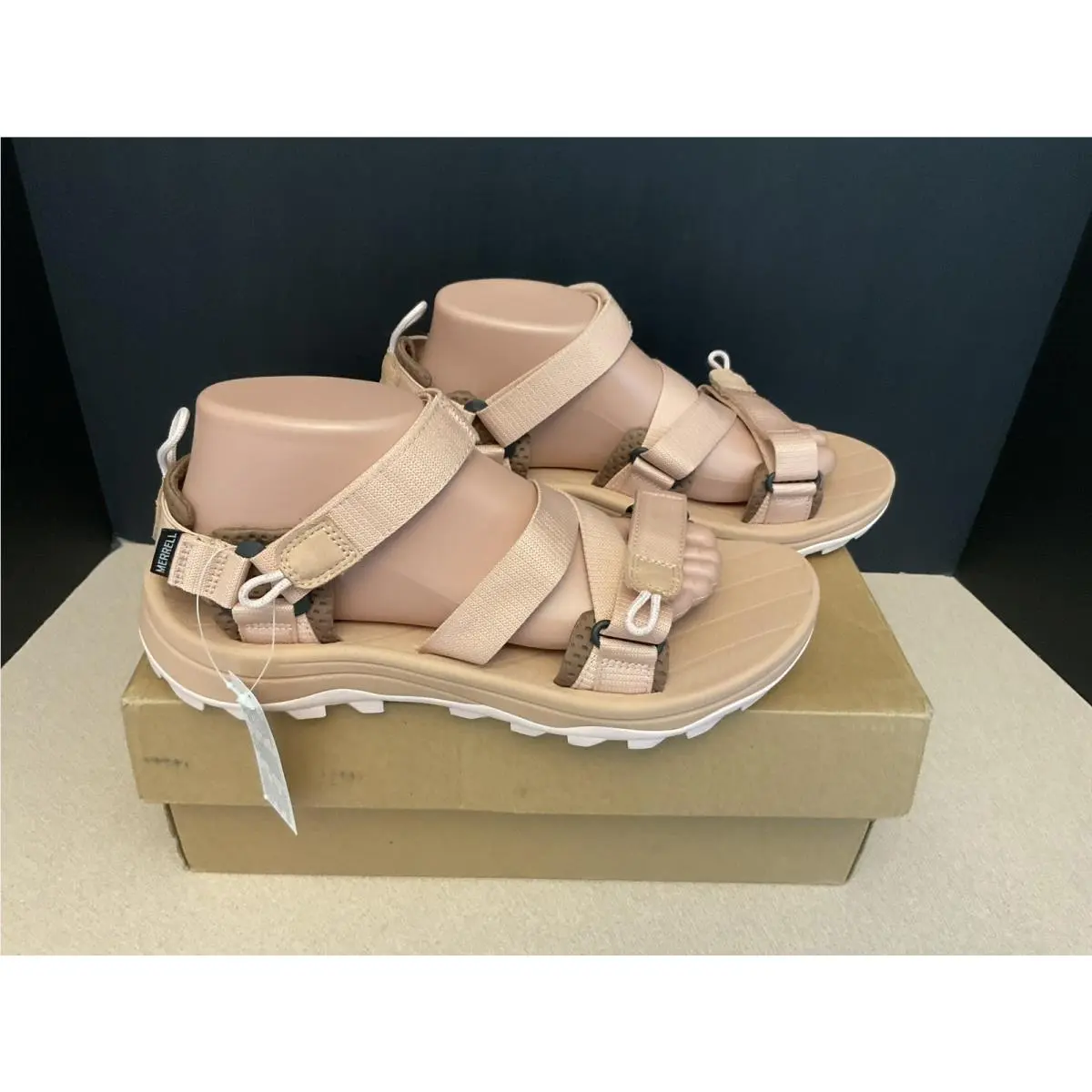 Womens Merrell Speed Fusion Sport Remix Tan Rose Sandals. Size 10. Awesome