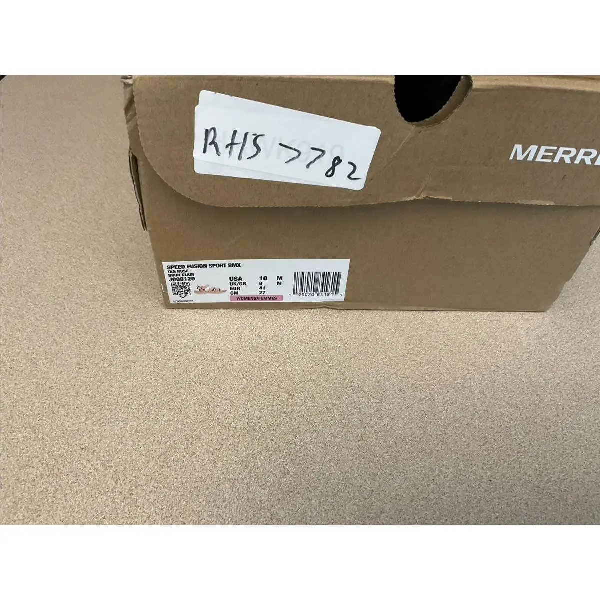 Merrell shoes - Speed Fusion Web - Speed Fusion Web - Tan Rose (UPC: 195020148594) 5