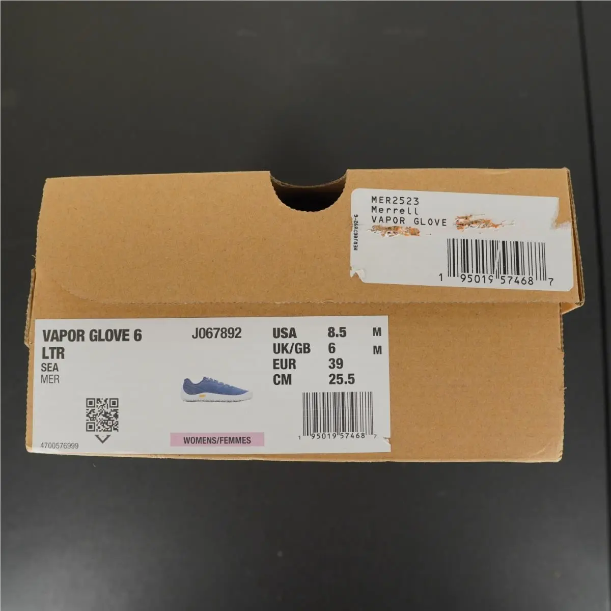Merrell shoes - vapor glove 6 - vapor glove - j067892 - Blue 1