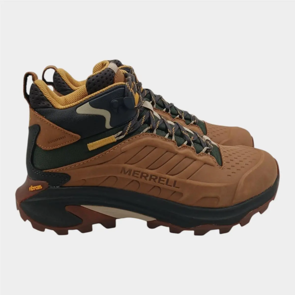 Merrell Men`s Moab Speed 2 Mid Leather Hiking Boots J038425 Size 7