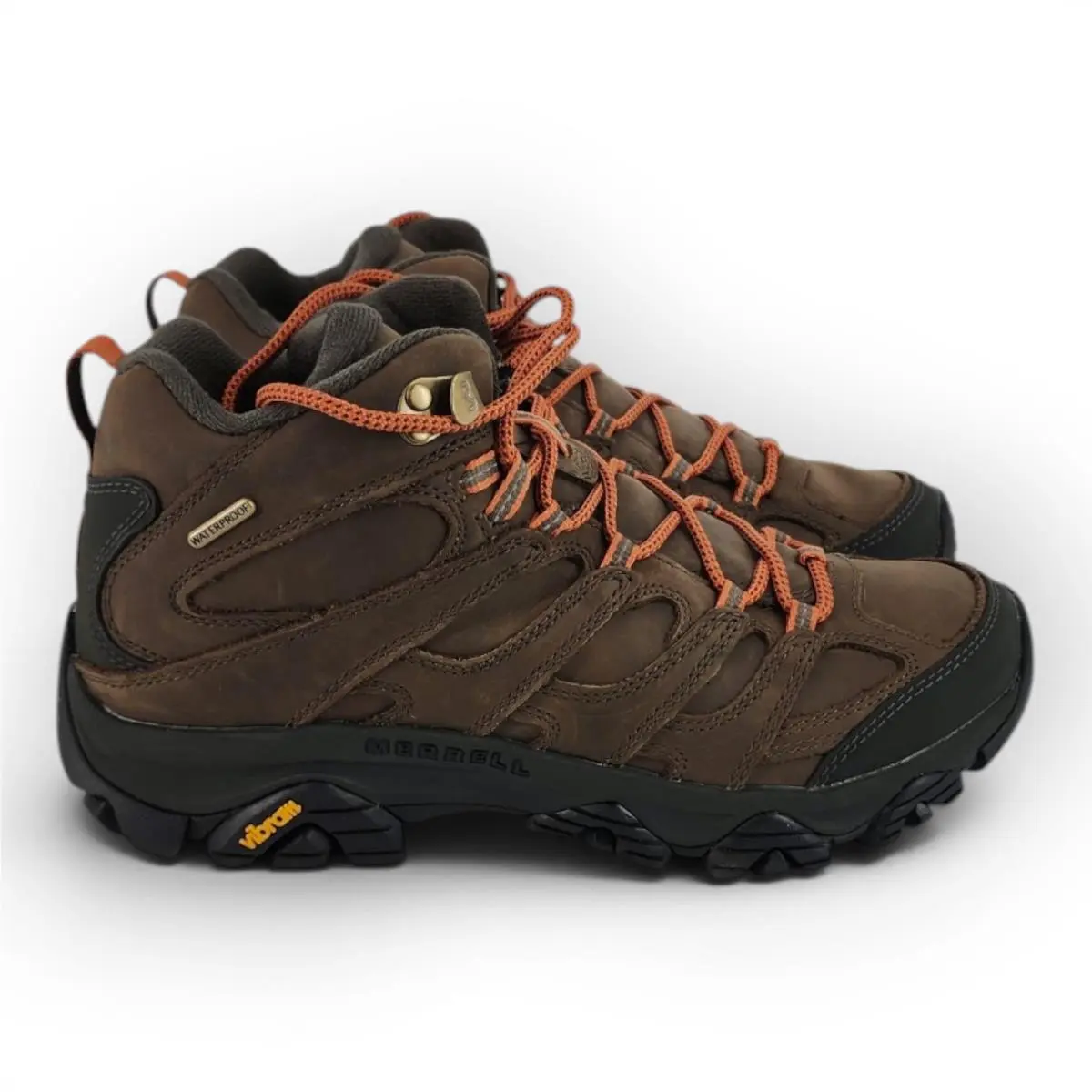Merrell Men`s Moab 3 Mid Prime Waterproof Hiking Boots J035763 Size 8