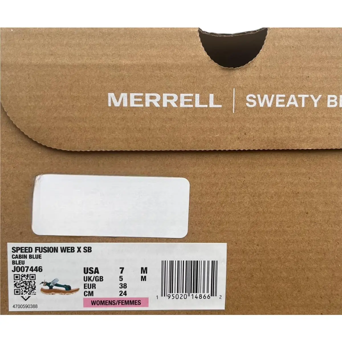 Merrell shoes - Speed Fusion Web - Speed Fusion Web - Blue (UPC: 195020148662) 9