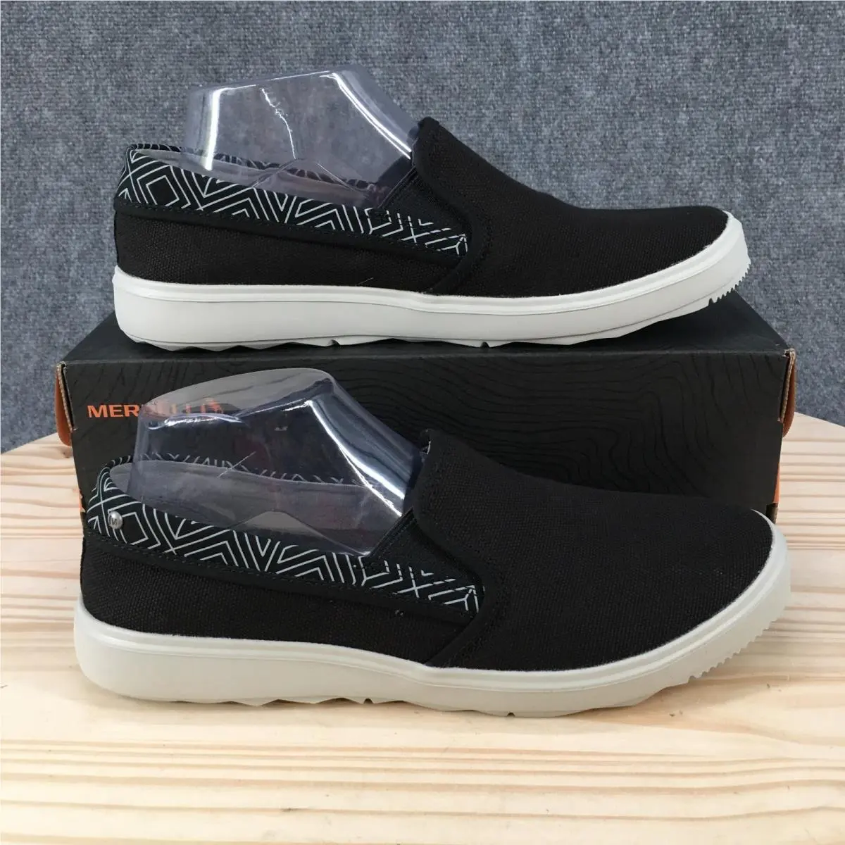 Merrell Around Town City Moc Shoes Womens 10 Slip On Casual Comfort Black