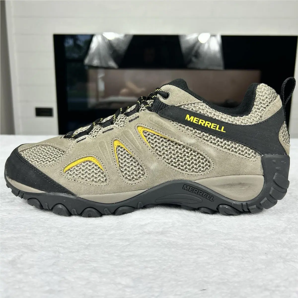 Merrell Yokota 2 Hiking Shoes Mens Size 12.5 Brown Black Trail Running Shoes