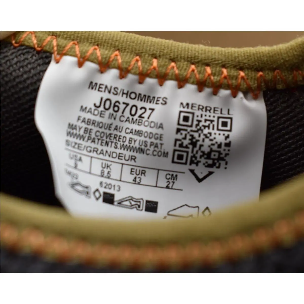 Merrell shoes - J067027 - J067027 - Green (UPC: 195017312267) 8