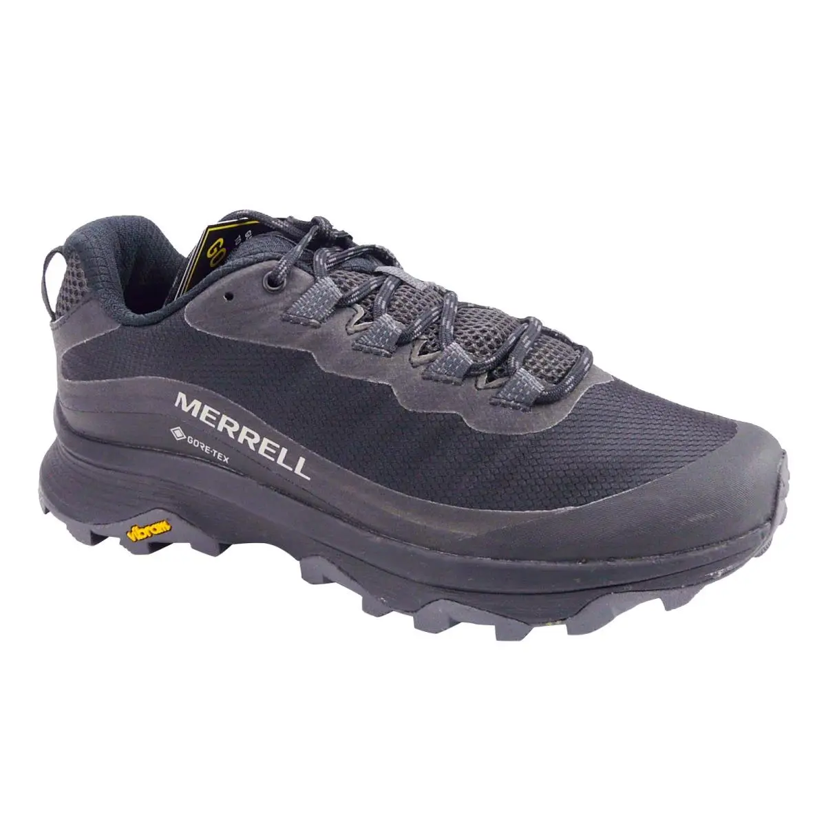Merrell Moab Speed Gtx Hiking Women`s Hiking Shoes Black Asphalt US 9Wide