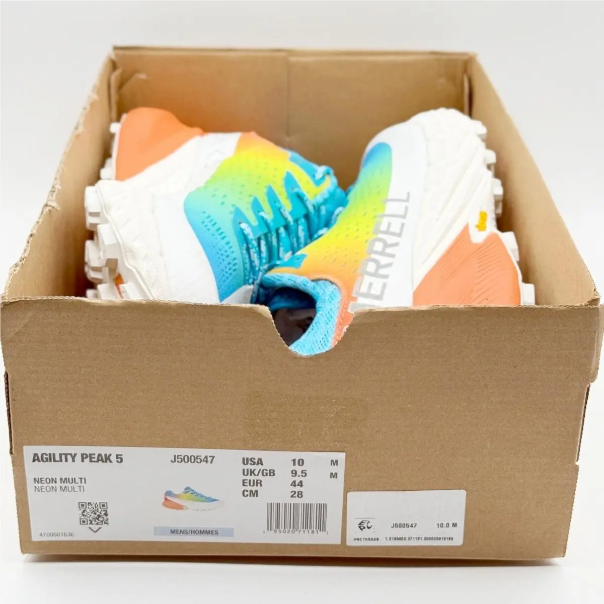 Merrell shoes - merrell agility peak 5 - agility peak - J500547 - White 4
