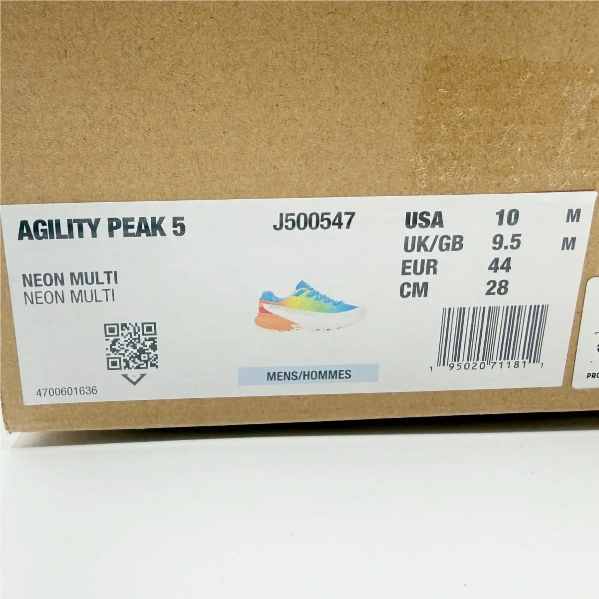 Merrell shoes - merrell agility peak 5 - agility peak - J500547 - White 9