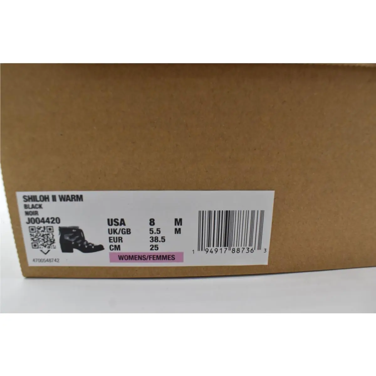 Merrell shoes - Merrell Shiloh II - Shiloh - Black (UPC: 194917887363) 11