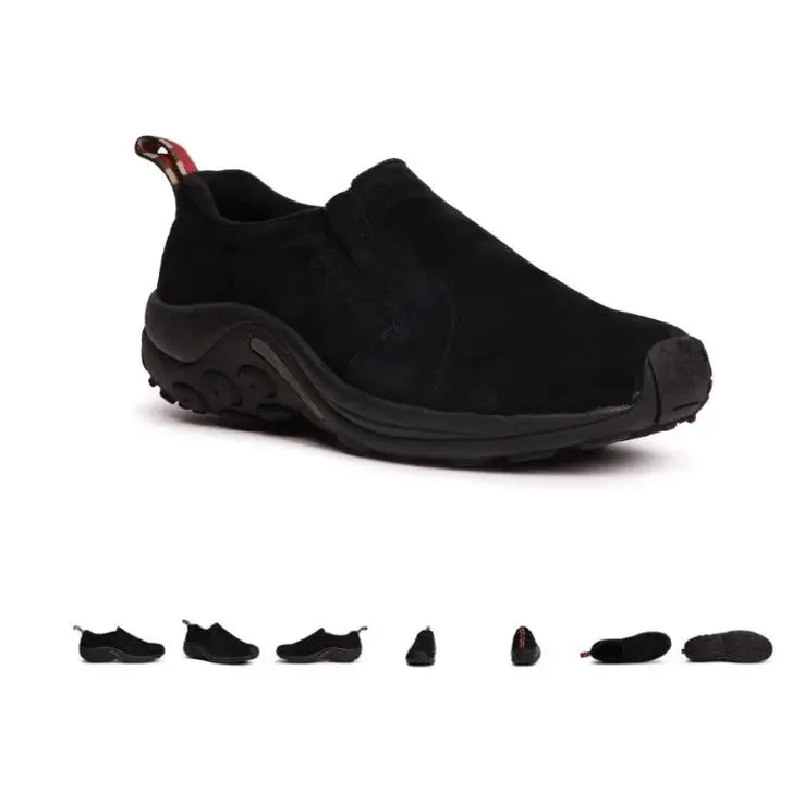 Merrell Jungle Moc Midnight Clog Slip-on Shoe Loafer Men`s US Sizes 9.5 M - Black