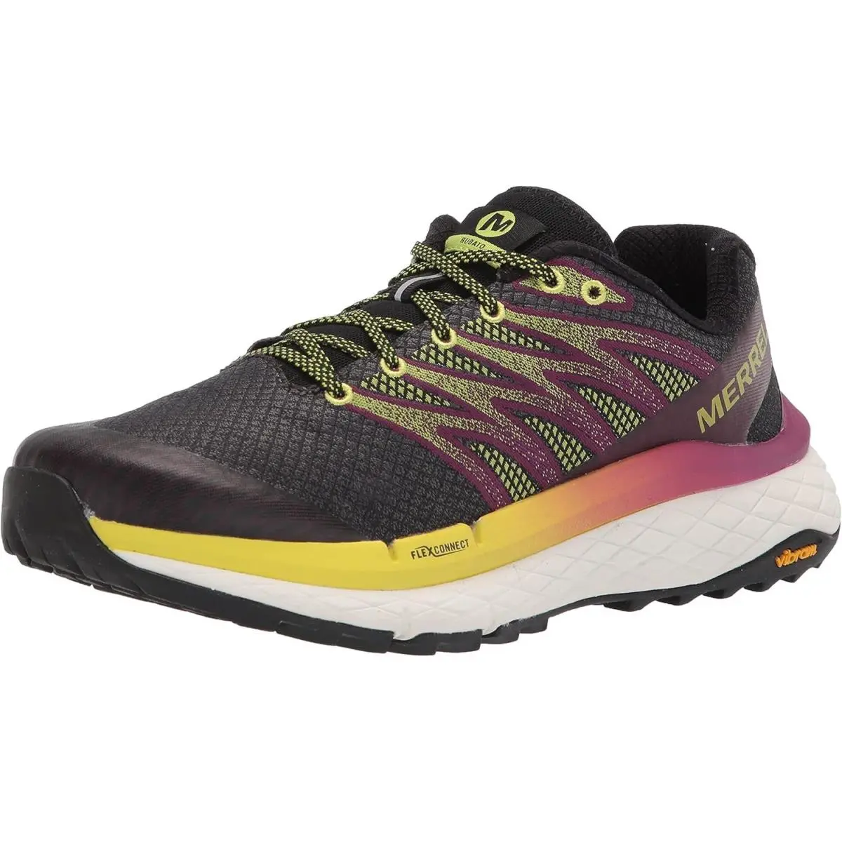 Merrell® ® (women`s 6.5 M) Rubato™ Trail Running Shoes w/ Vibram, H Women`s 6.5 M Rubato™ Trail Running Shoes w/ Vibram HV Black - Black