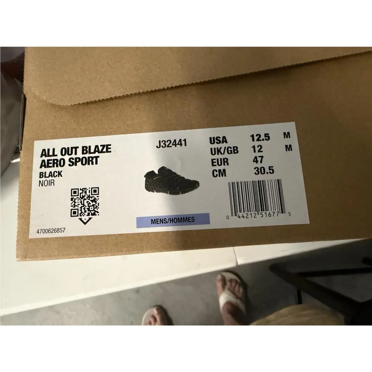 Merrell shoes - Blaze Aero - Blaze Aero - Black 5