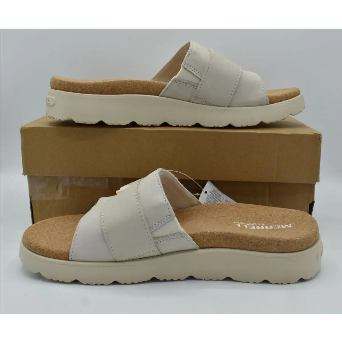 Merrell shoes - Merrell Fleur Chalk - Fleur Chalk - White (UPC: 195020841372) 7