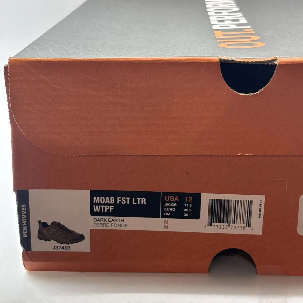 Merrell shoes - J37493 - J37493 - Brown (UPC: 0677338707781) 14