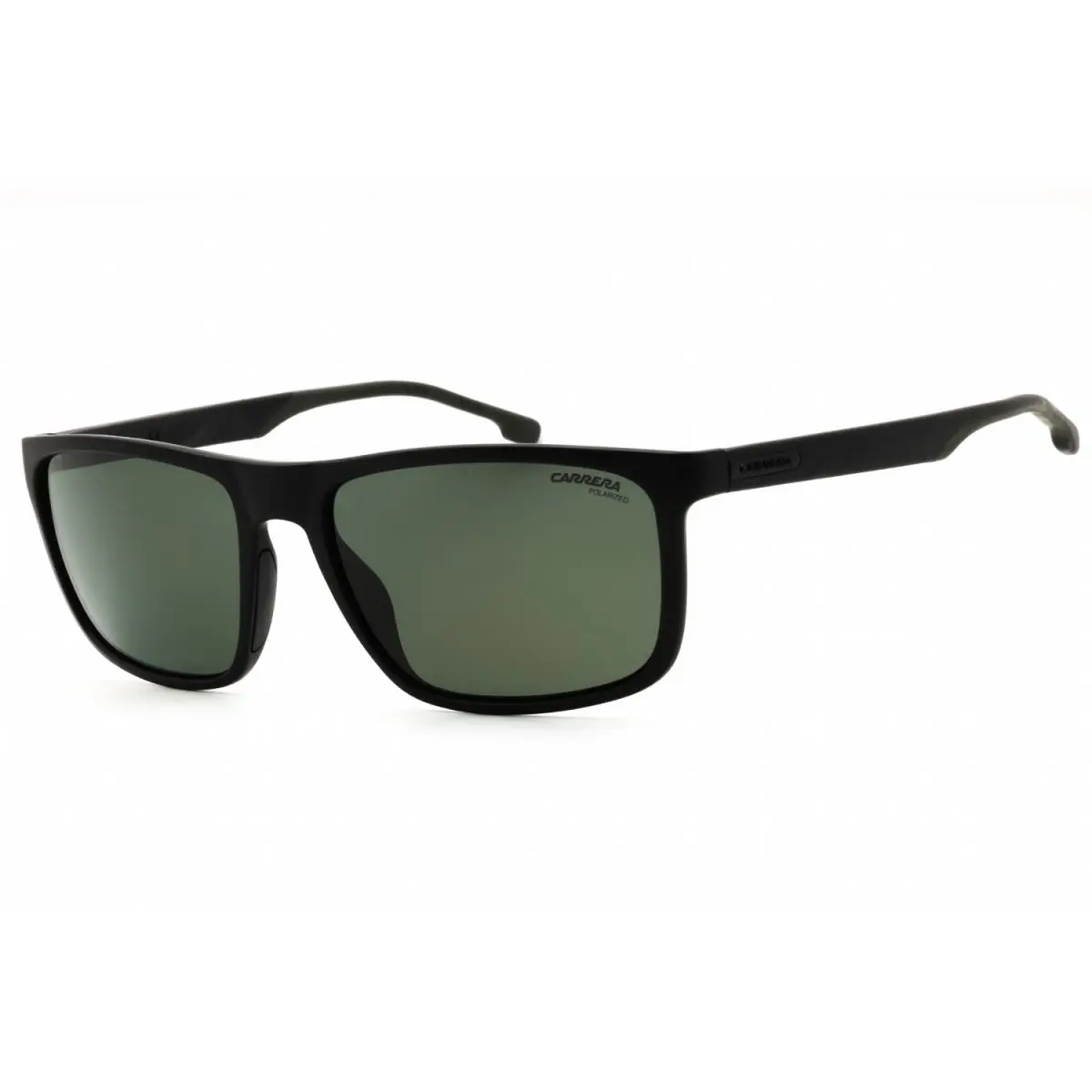Carrera 8047 S 7ZJ UC Sunglasses Black Frame Green Lenses 58mm