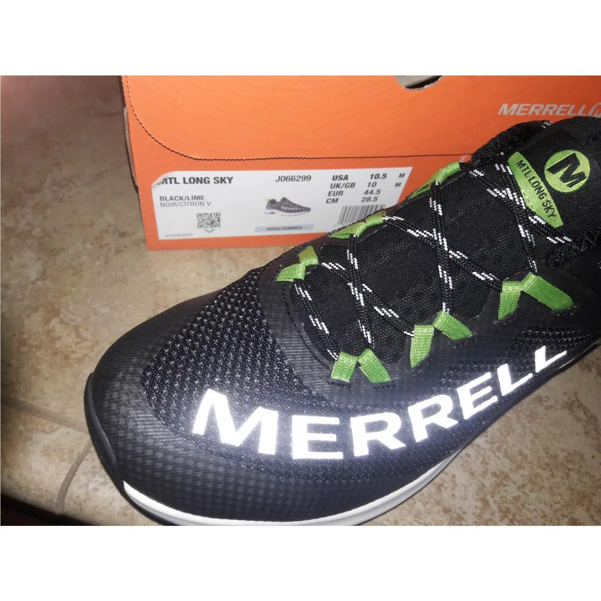 Merrell shoes - Black/Limne 0
