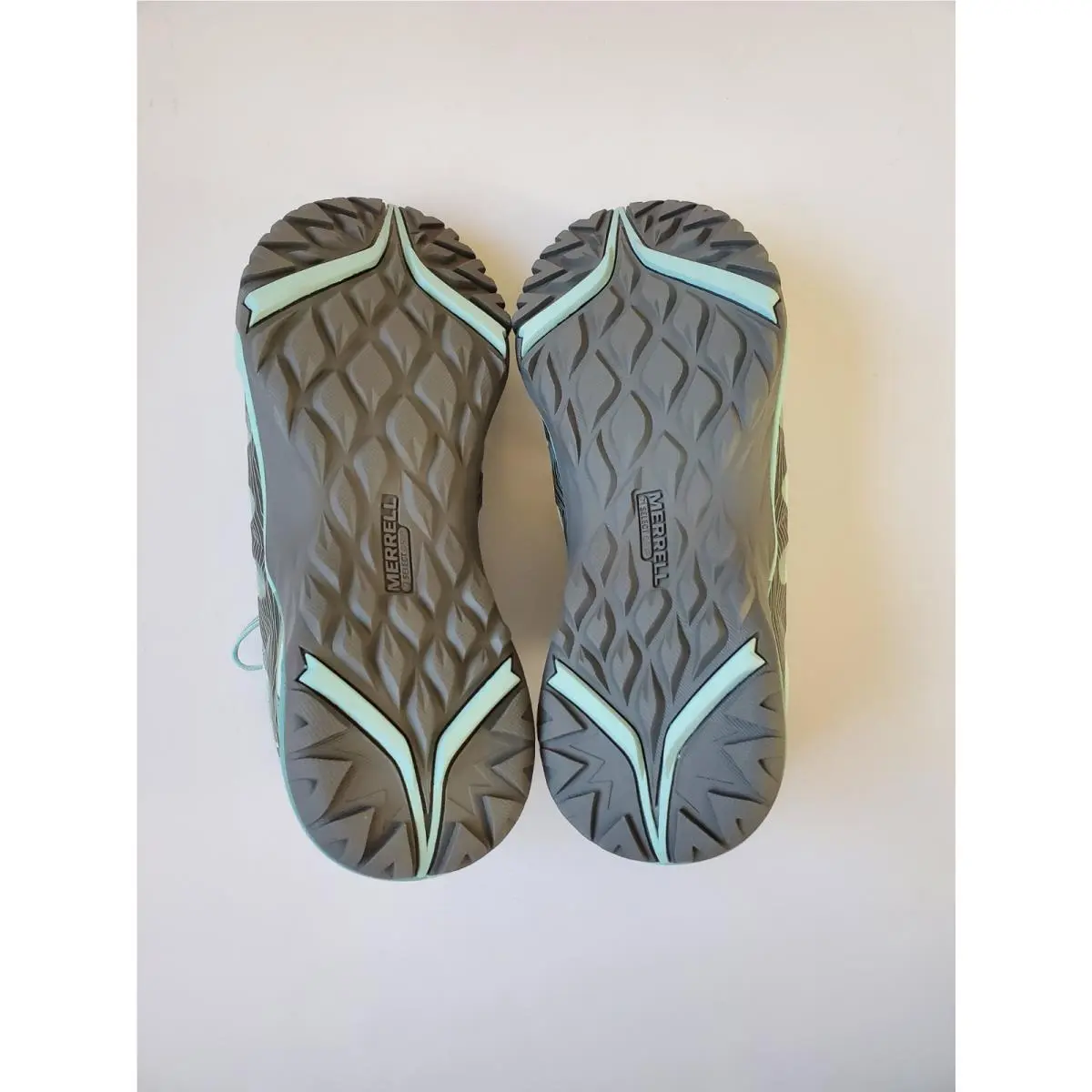 Merrell shoes - Merrell Women`s 10 Siren Hex™ Q2 E-Mesh Hiking Shoes in Bleached - J12396 - Blue (UPC: 884401222755) 3