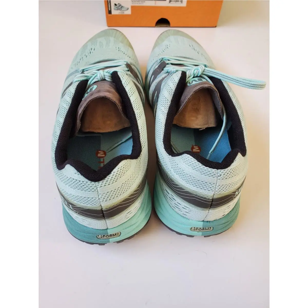 Merrell shoes - Merrell Women`s 10 Siren Hex™ Q2 E-Mesh Hiking Shoes in Bleached - J12396 - Blue (UPC: 884401222755) 4