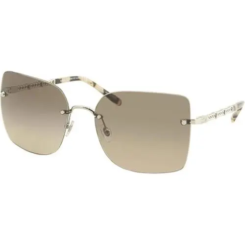Woman Sunglasses MK1057 100113 Brown Gradient Lenses 60MM by Michael Kors