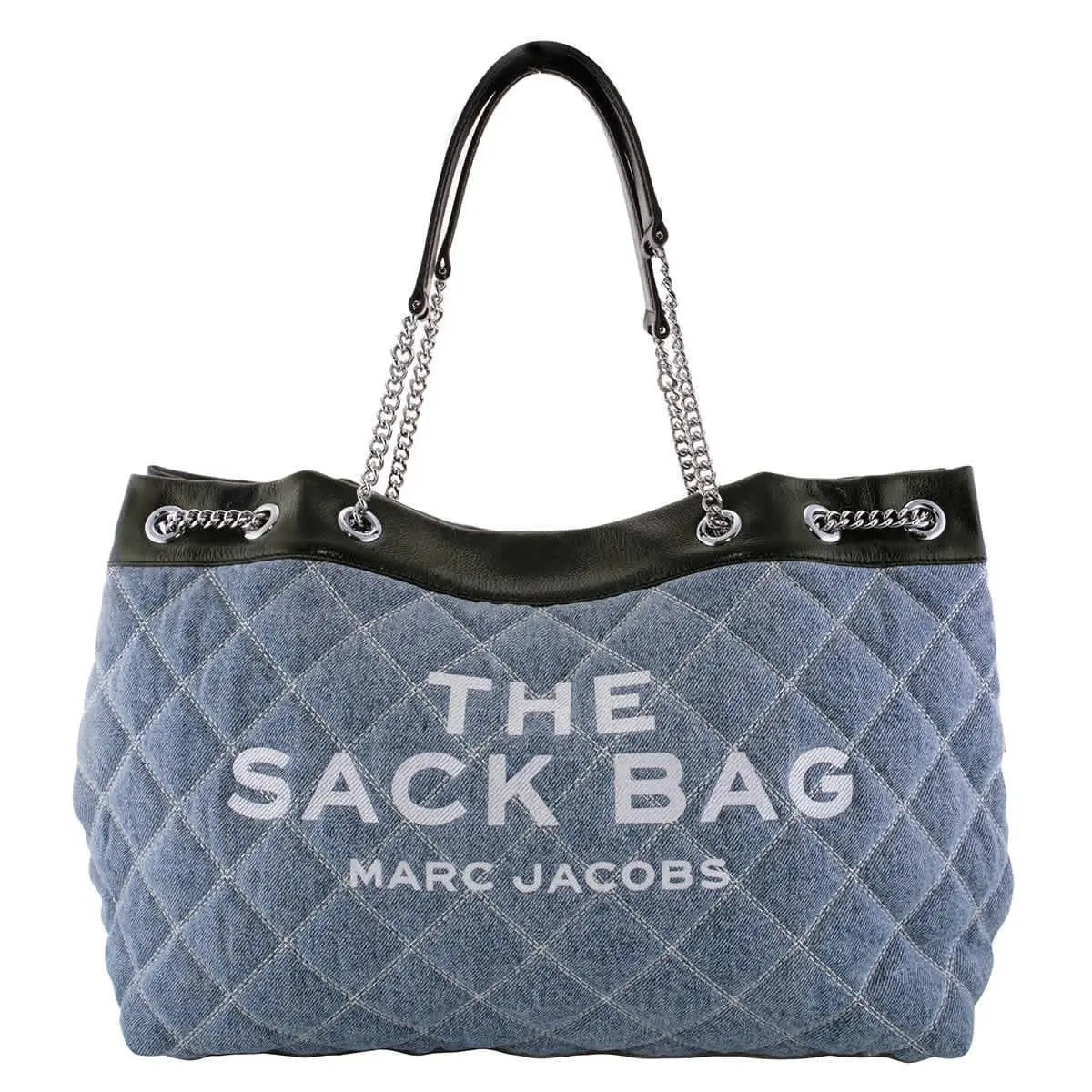 Marc Jacobs The Quilted Denim Chain Sack Bag 2P5HSH033H03-416