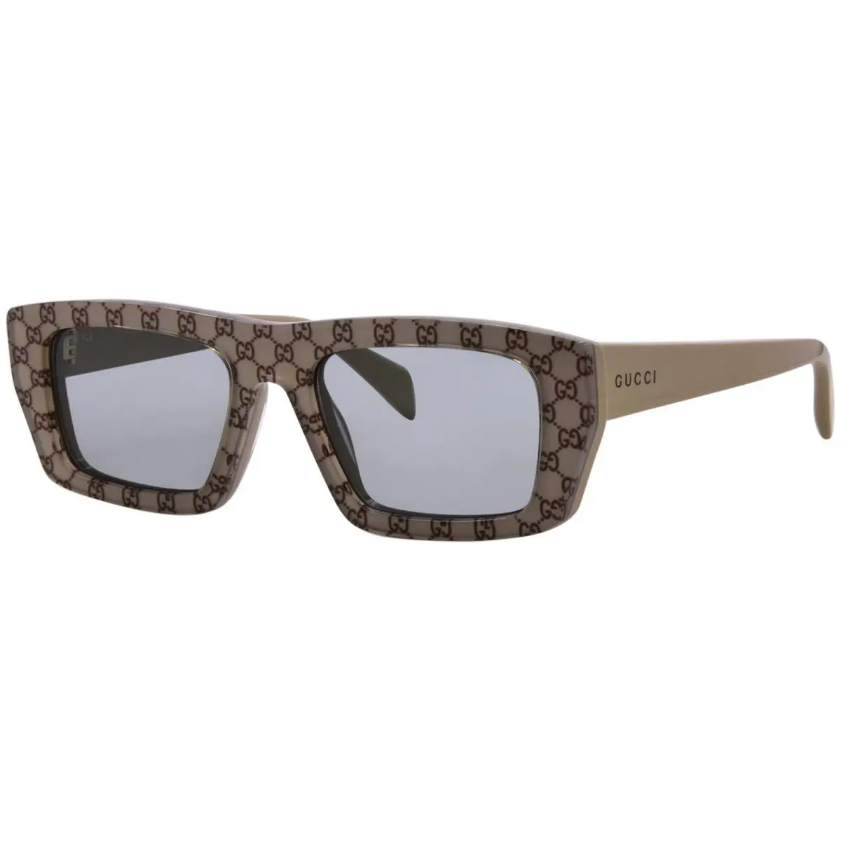 Gucci GG2020S 004 Sunglasses Beige-décor/grey 54mm