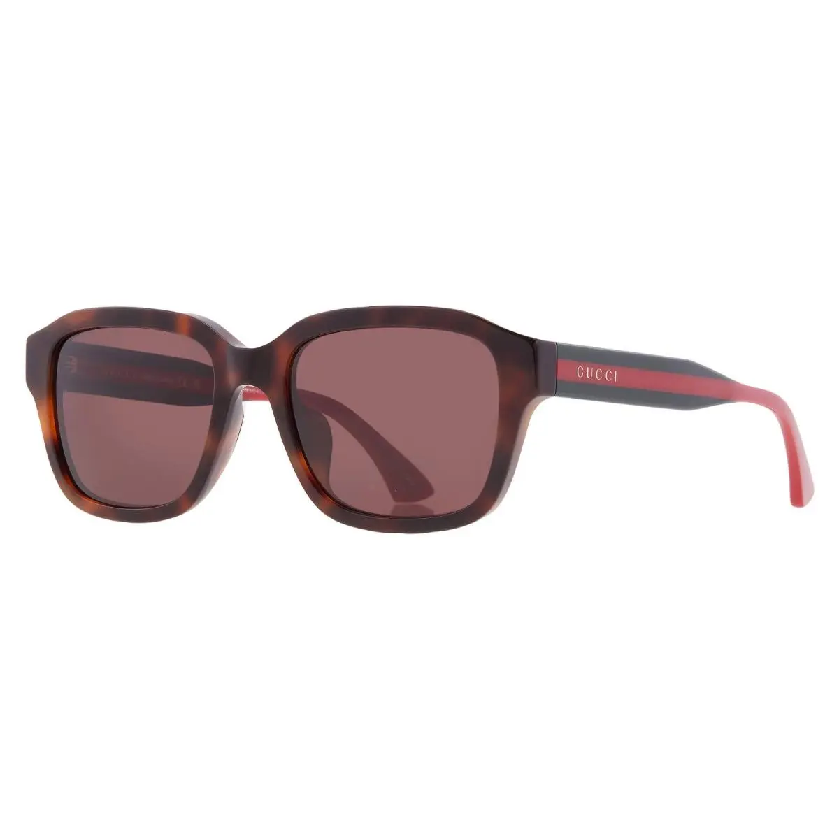 Brown Square Men`s Sunglasses GG2120SA 002 55 GG2120SA 002 55 by Gucci