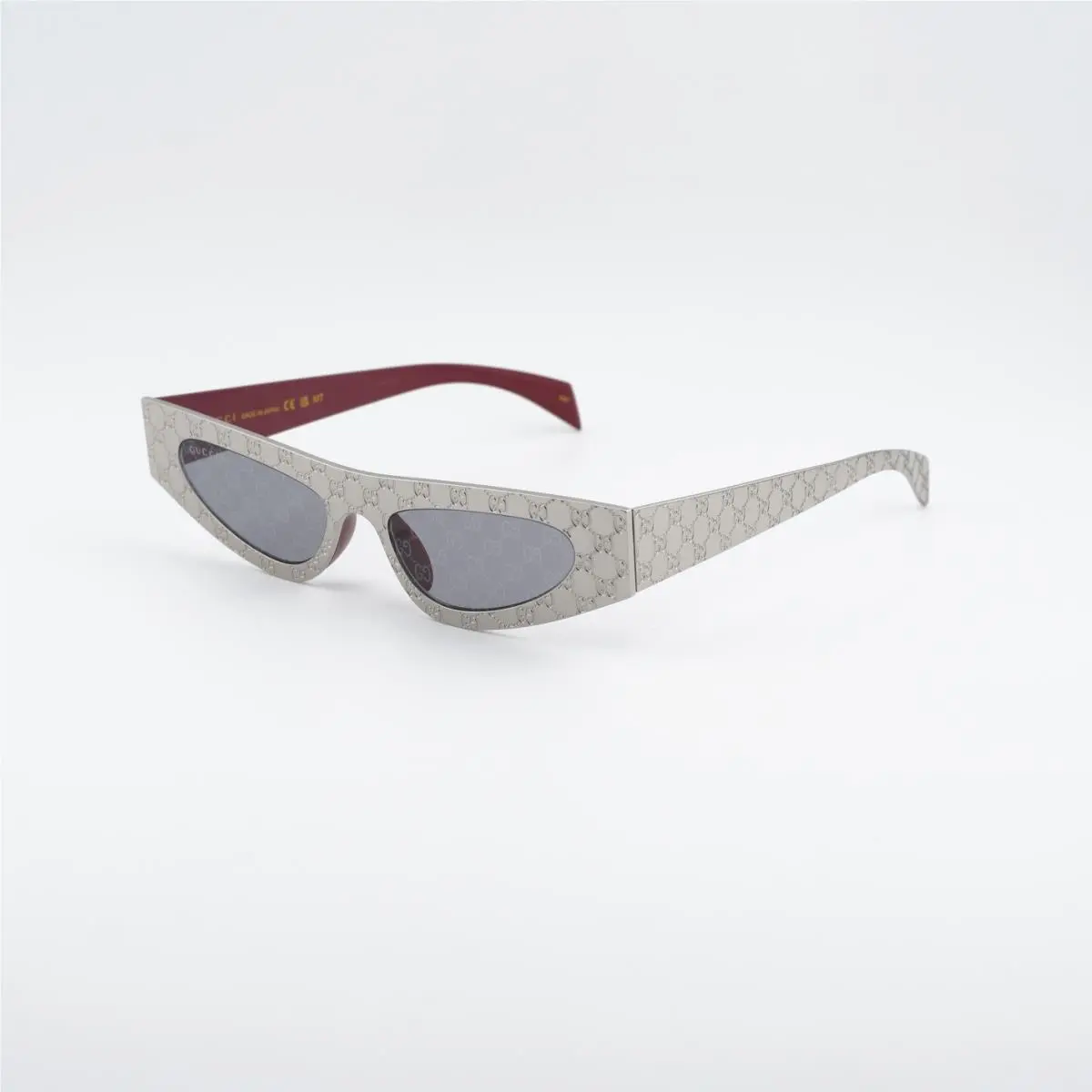 Gucci GG1916S 003 Gold/grey with GG Pattern 50-17-150 Sunglasses