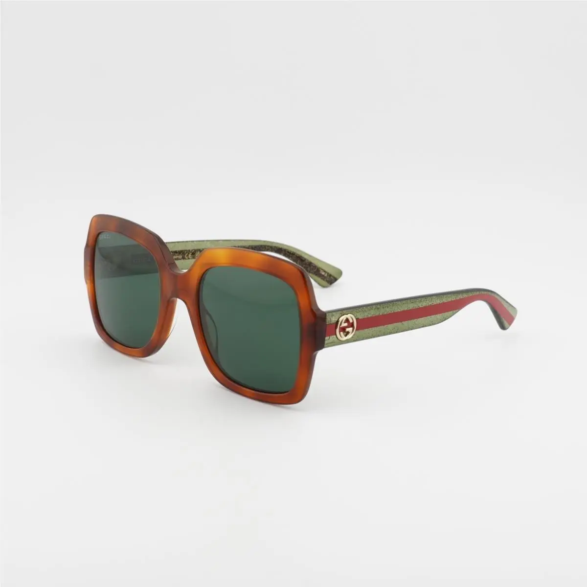 Gucci GG0036SN 003 Havana/green 54-22-140 Sunglasses