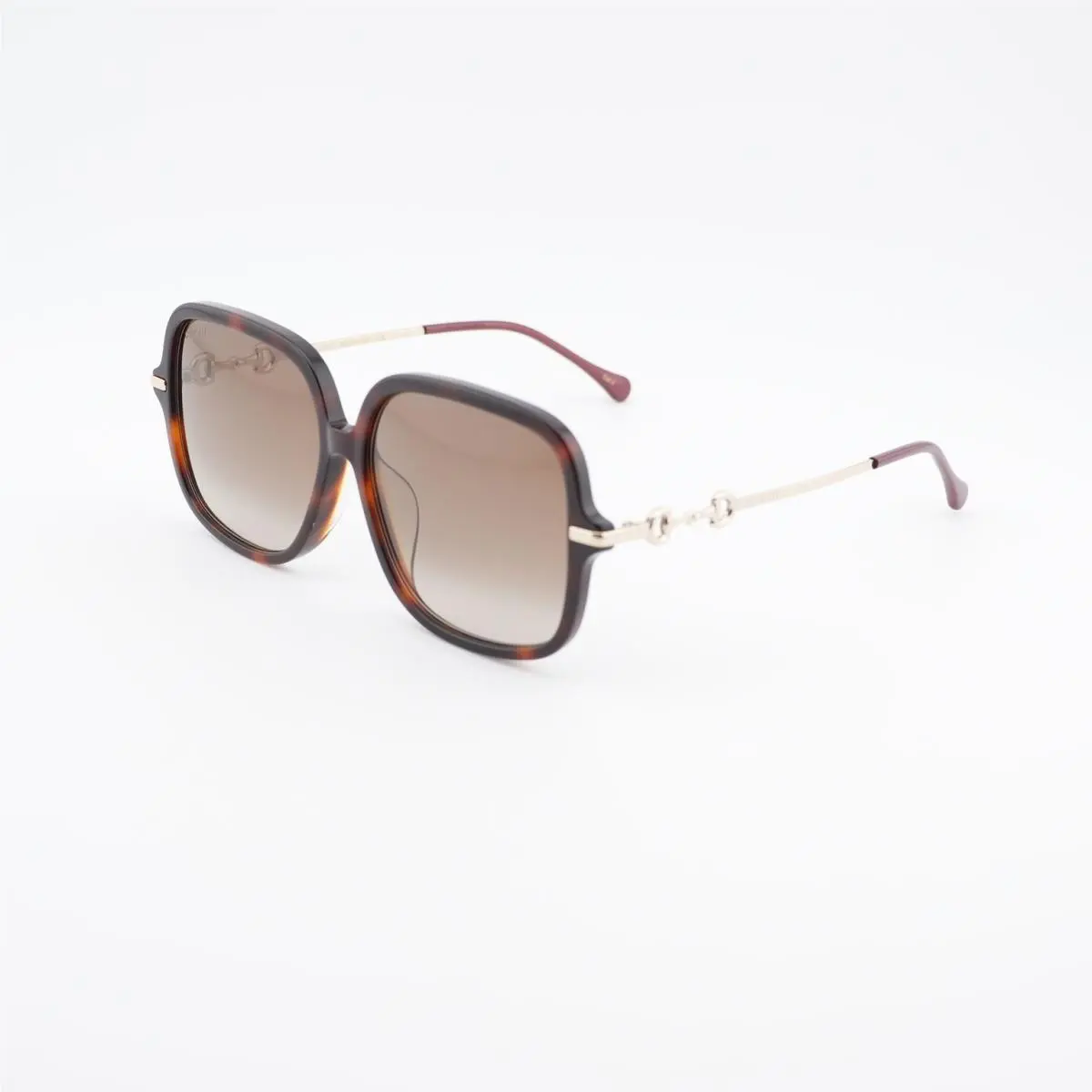 GG0884SA 002 Dark Havana/brown Gradient 58-14-145 Sunglasses by Gucci