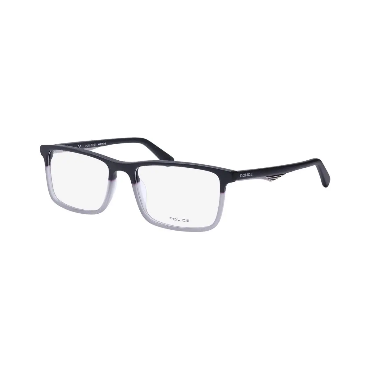 Police VPL467 Blackbird 5 Glasses Square 53-17-145 Full-rim 1EPM Plastic