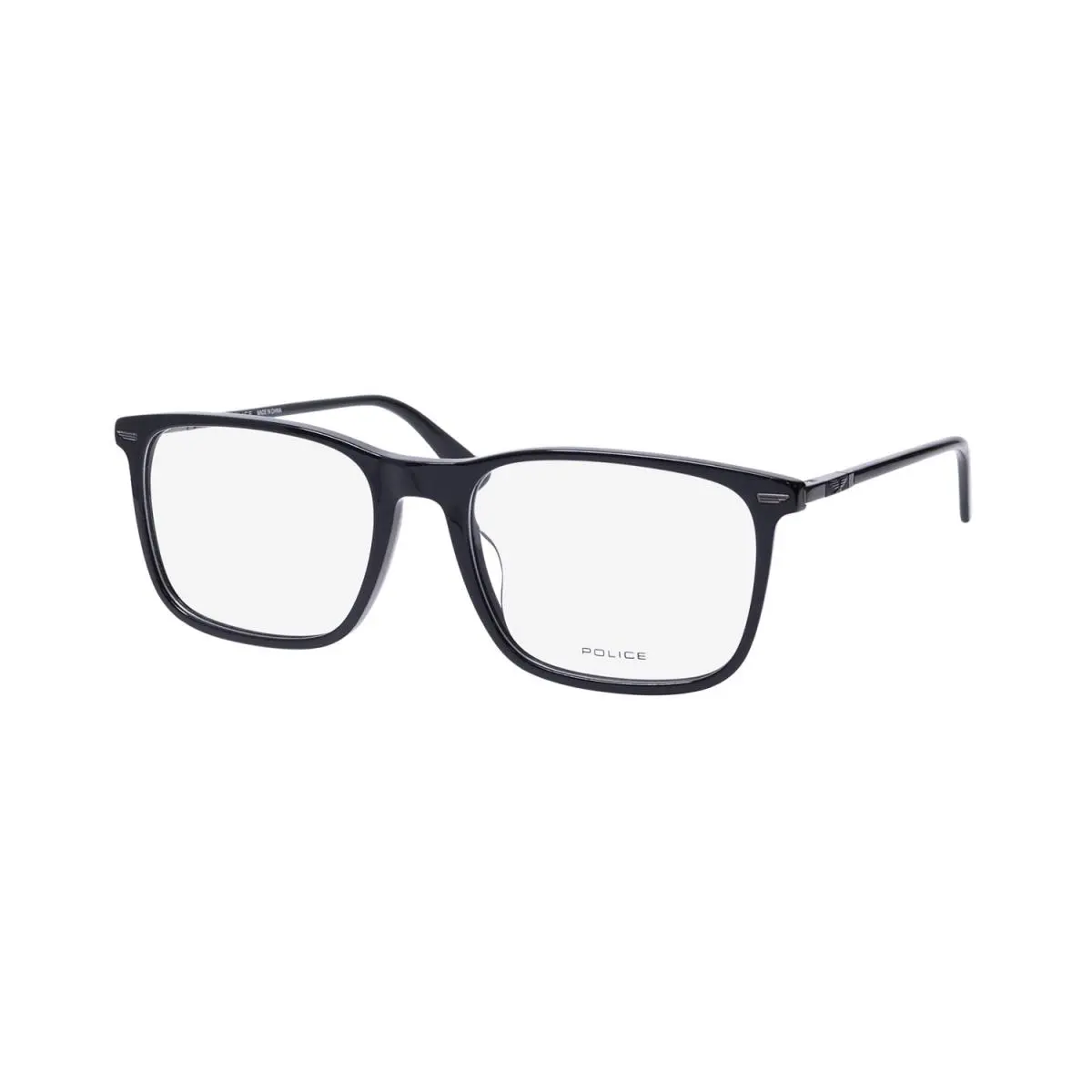 Police VPLF80 Crossroads 3 Eyewear Black Mens 55-18-145 Full-rim 0700