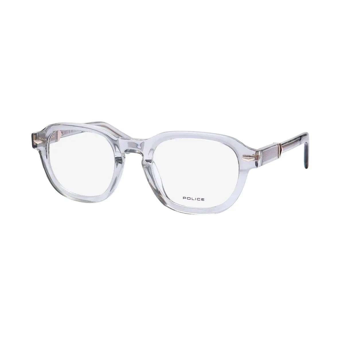 Police VPLG81 Monument 3 Glasses Full-rim 0M78 Square 50-22-145 Plastic Mens