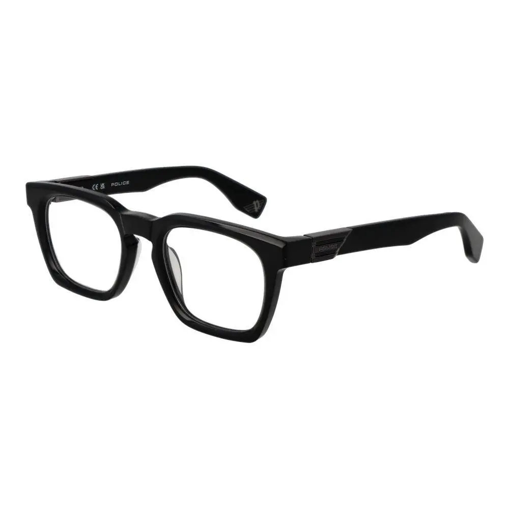 Police Black Cellulose Acetate Glasses Frames - PO-1064862