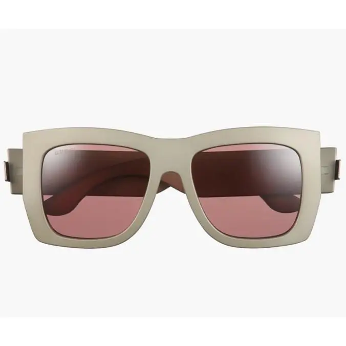 Women’s 54mm Rectangular Sunglasses by Gucci