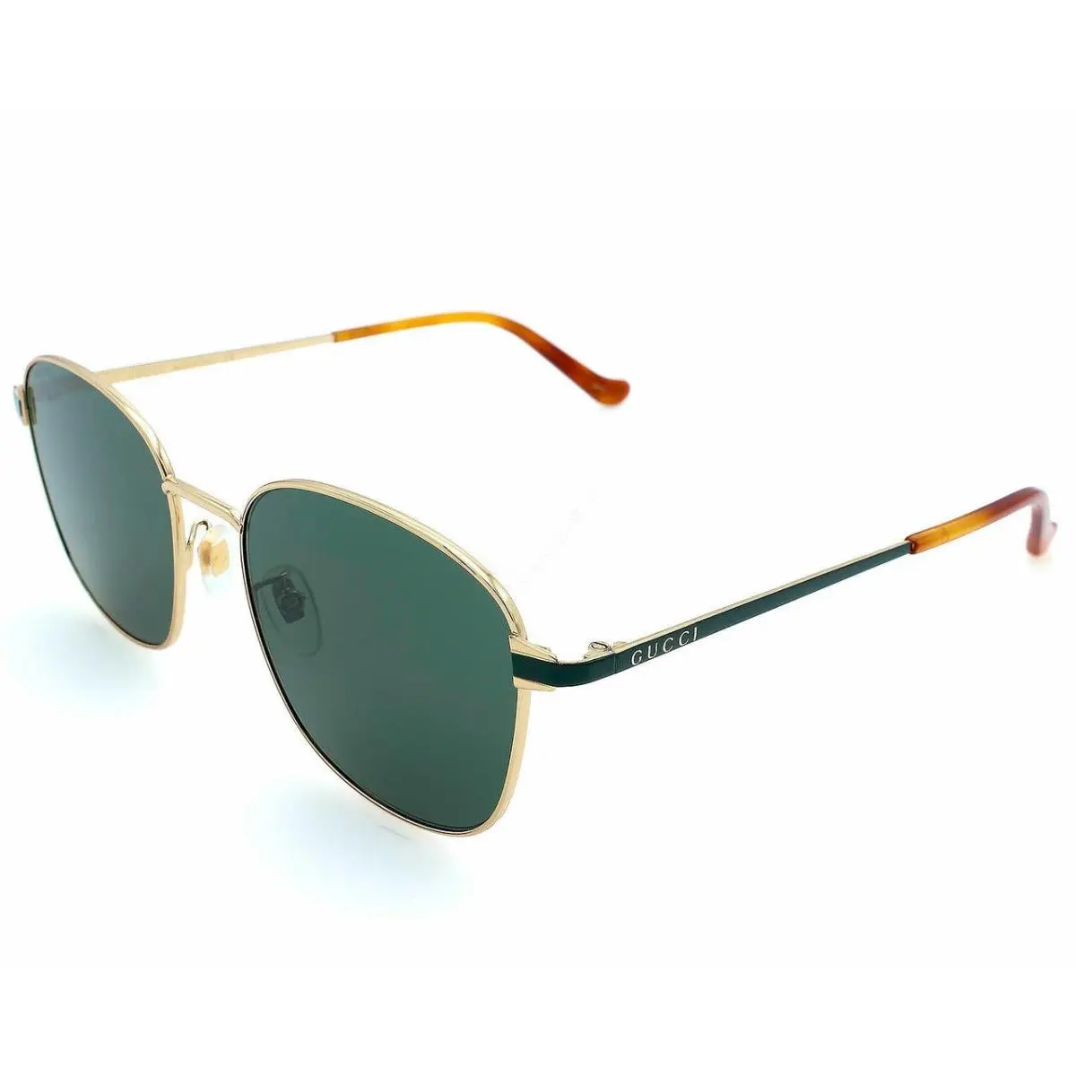 Gold/green Lens 56-19-150MM Men`s Sunglasses GG0575SK 004 by Gucci