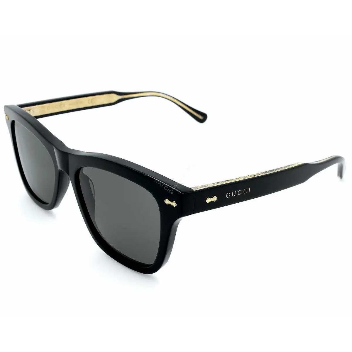 Gucci Black/gray Lens 53-17-145mm Men`s Sunglasses GG0910S 001