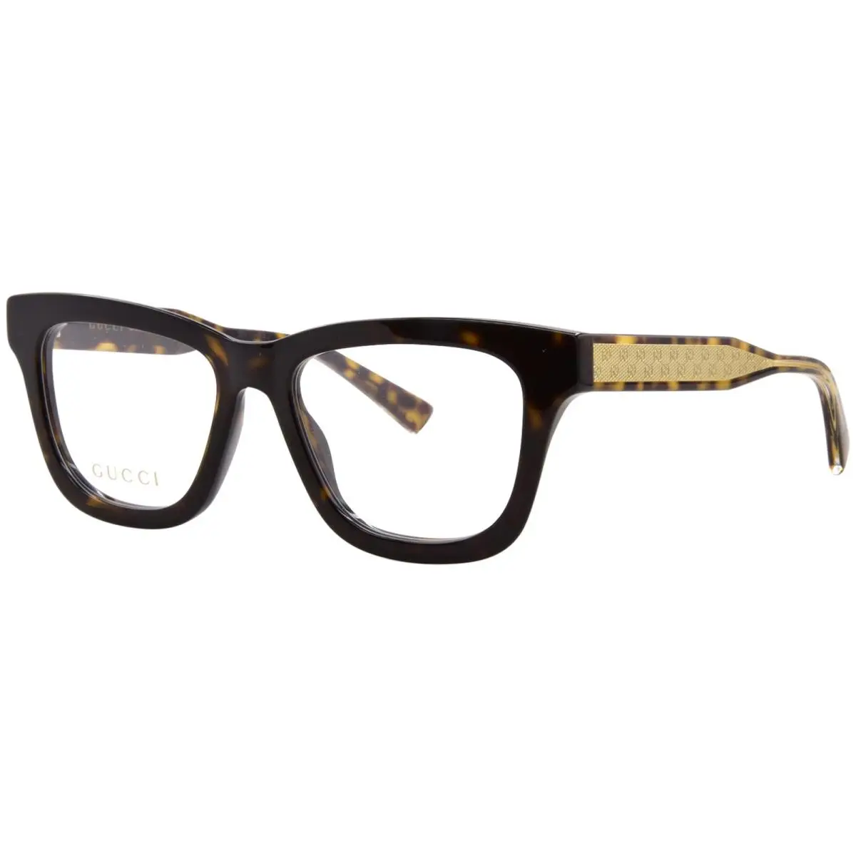 Gucci GG2066O 006 Eyeglasses Frame Women`s Havana Full Rim Cat Eye 51mm