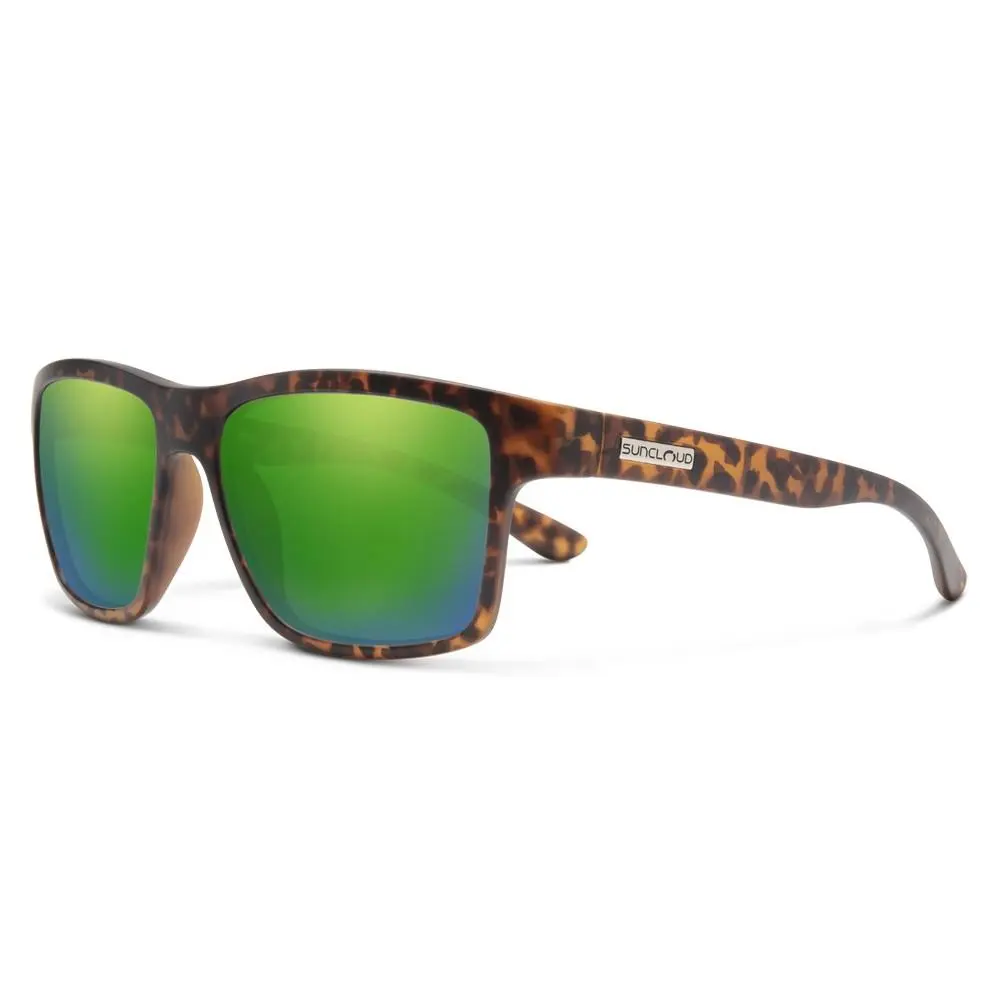 Smith Optics Suncloud A-team Sunglasses - Matte Tortoise - Green