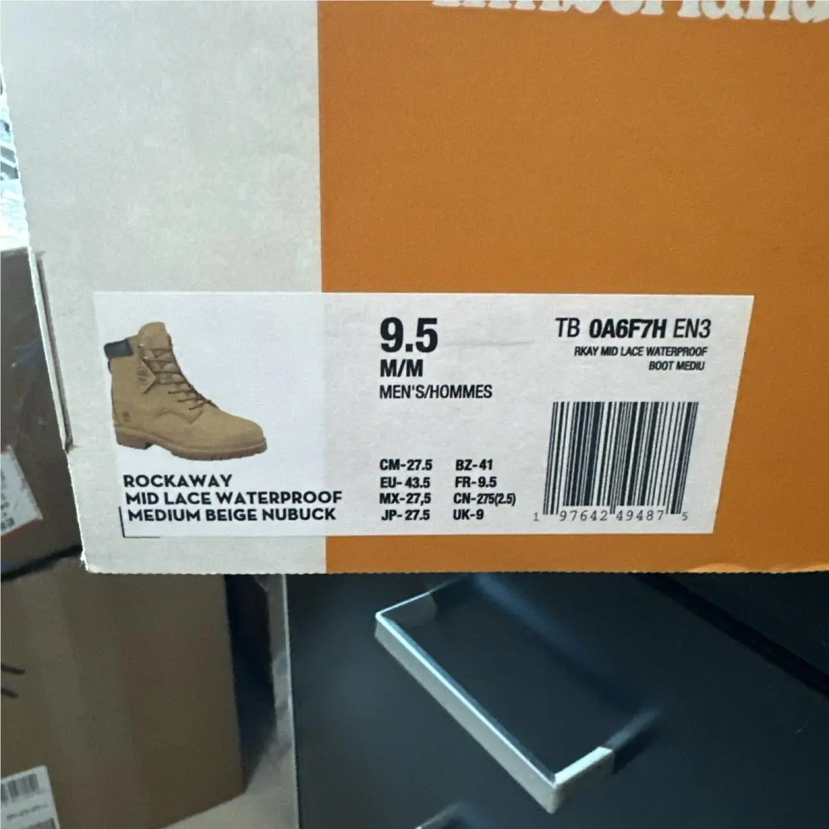 Timberland shoes - Timberland Rockaway - Rockaway - 0A6F7H EN3 - Beige (UPC: 197642494875) 5