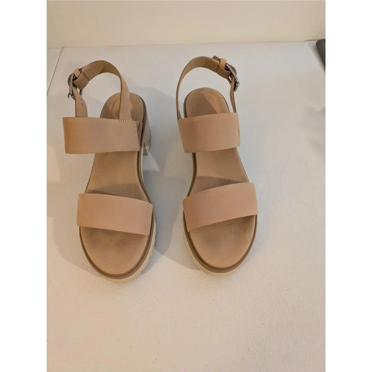 Timberland Violet Marsh 2 Band Platform Sandals A1SN5 Womens 11