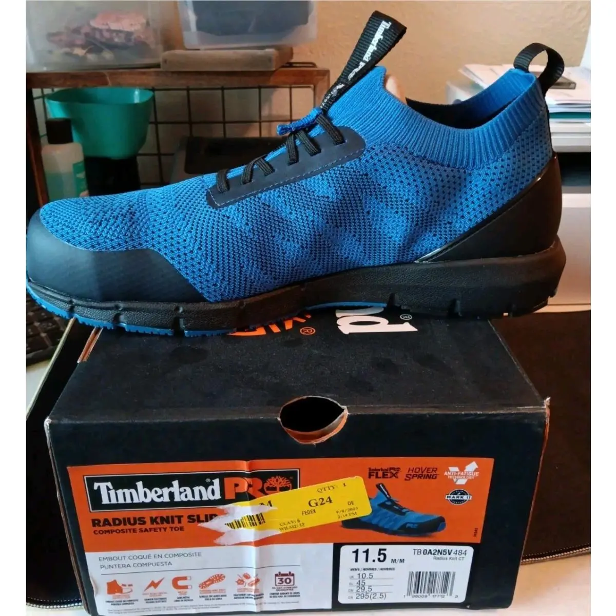 Timberland shoes - PRO Radius Knit Composite - PRO Radius Knit Composite - Blue (UPC: 196009171749) 5